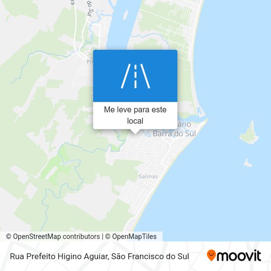 Rua Prefeito Higino Aguiar mapa
