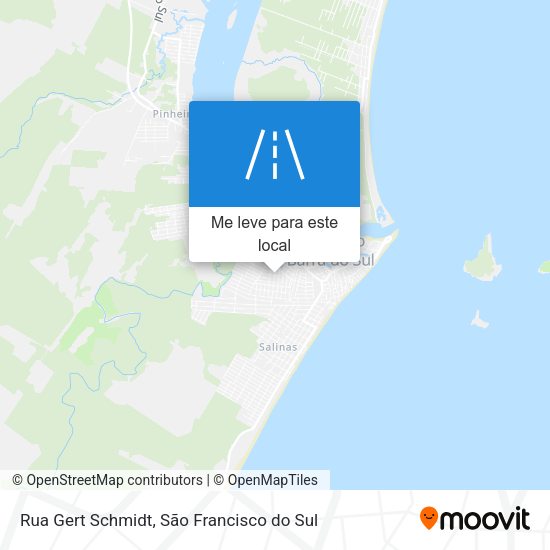 Rua Gert Schmidt mapa