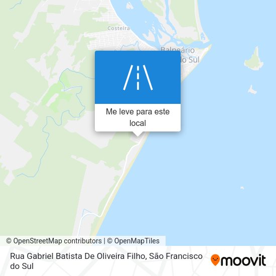Rua Gabriel Batista De Oliveira Filho mapa