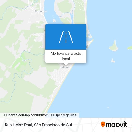 Rua Heinz Paul mapa