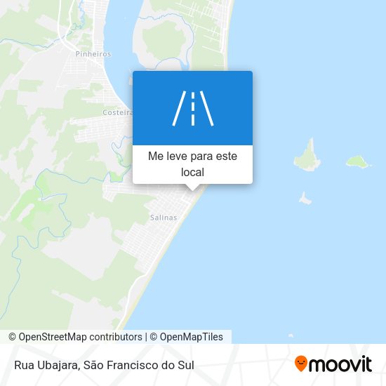 Rua Ubajara mapa