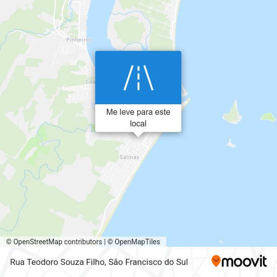 Rua Teodoro Souza Filho mapa