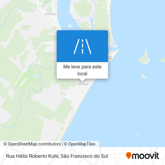 Rua Hélio Roberto Kuhl mapa
