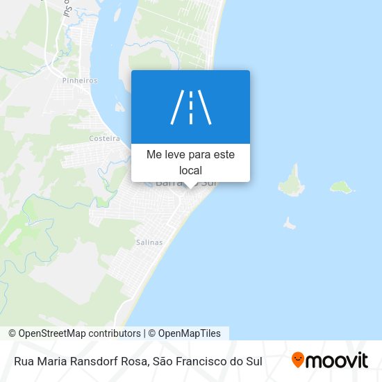 Rua Maria Ransdorf Rosa mapa