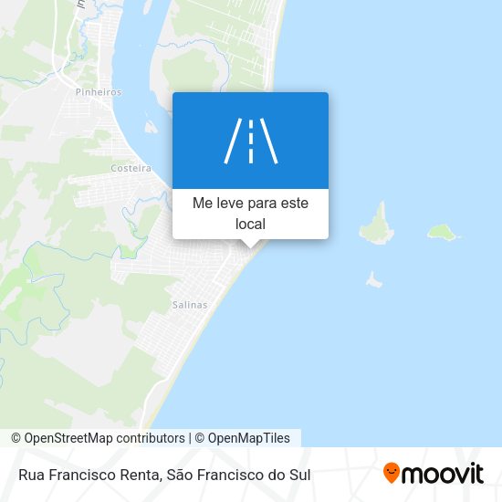 Rua Francisco Renta mapa