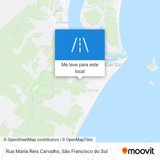 Rua Maria Reis Carvalho mapa