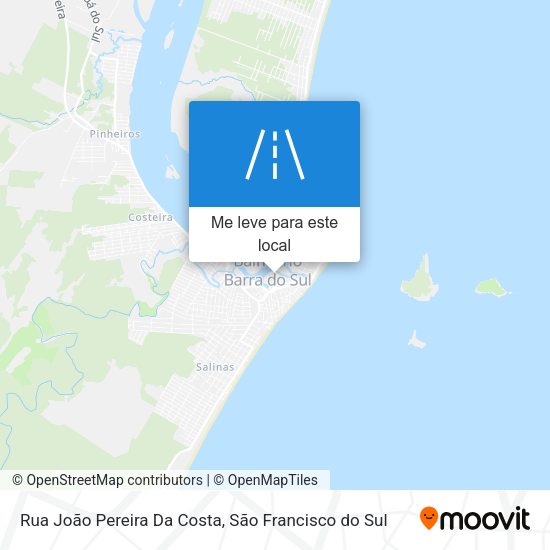Rua João Pereira Da Costa mapa