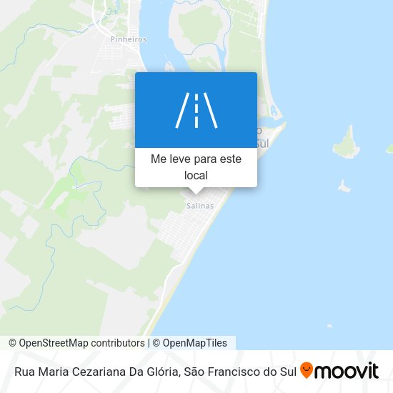 Rua Maria Cezariana Da Glória mapa