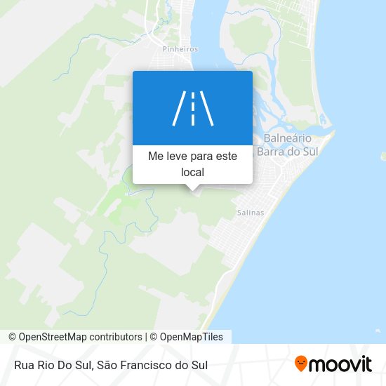 Rua Rio Do Sul mapa