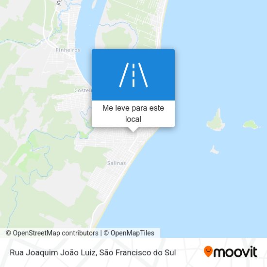 Rua Joaquim João Luiz mapa