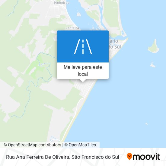 Rua Ana Ferreira De Oliveira mapa
