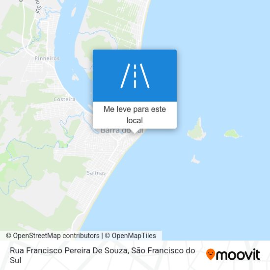Rua Francisco Pereira De Souza mapa
