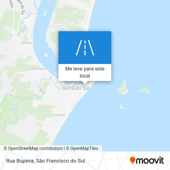 Rua Bupeva mapa