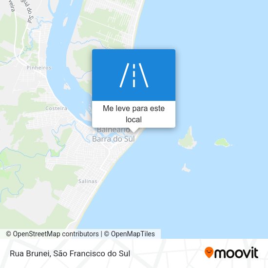 Rua Brunei mapa
