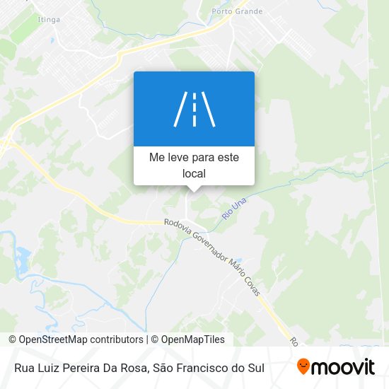 Rua Luiz Pereira Da Rosa mapa