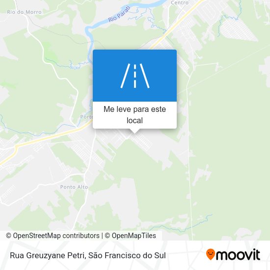 Rua Greuzyane Petri mapa