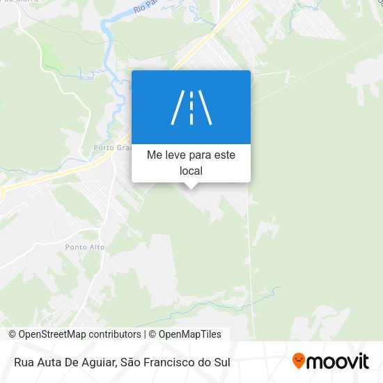 Rua Auta De Aguiar mapa
