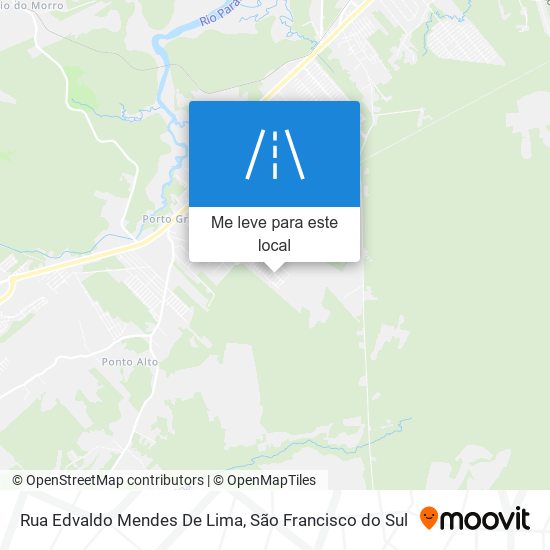 Rua Edvaldo Mendes De Lima mapa