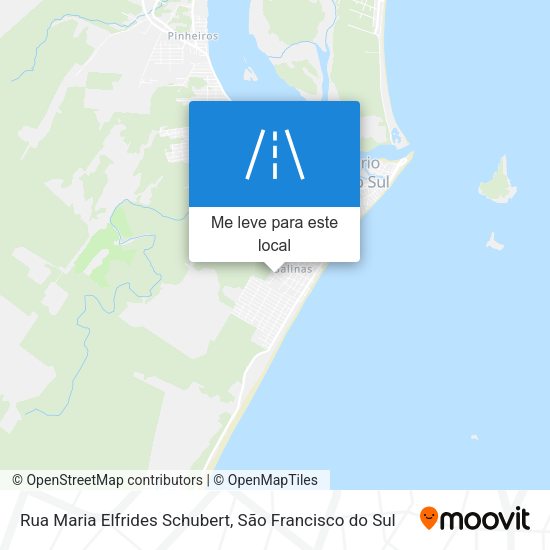 Rua Maria Elfrides Schubert mapa