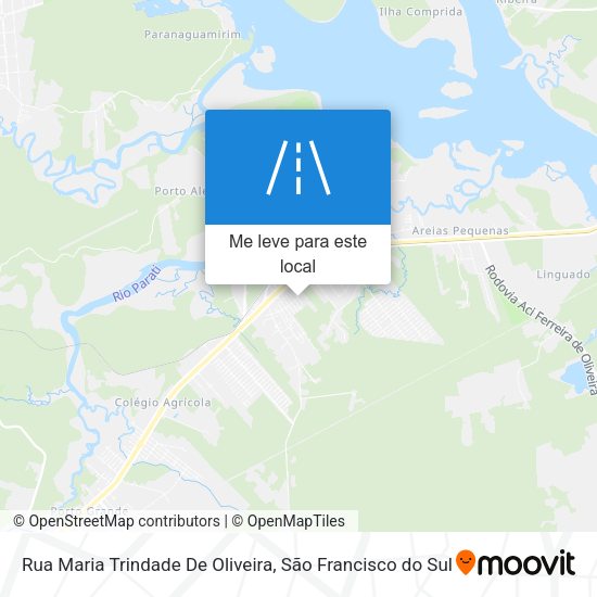Rua Maria Trindade De Oliveira mapa