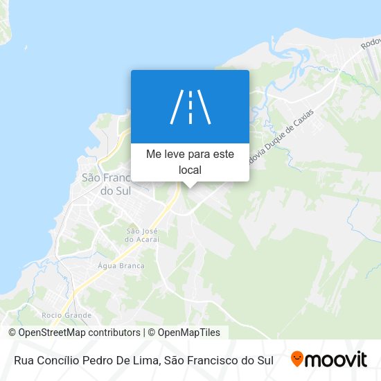 Rua Concílio Pedro De Lima mapa
