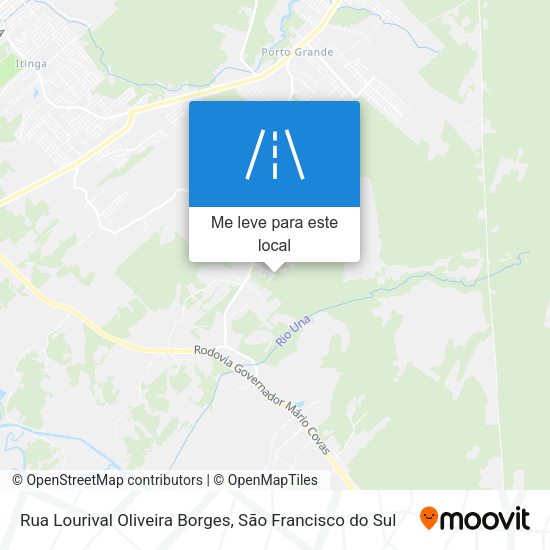 Rua Lourival Oliveira Borges mapa