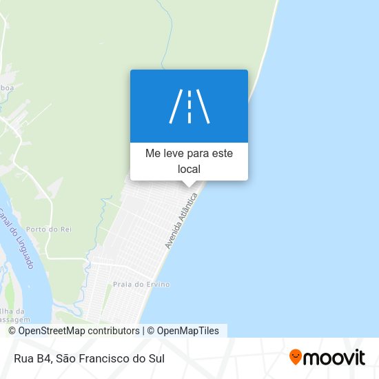 Rua B4 mapa