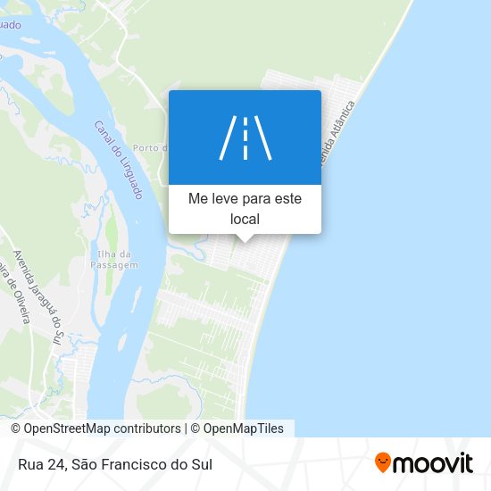 Rua 24 mapa