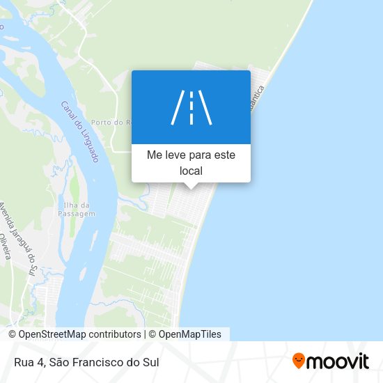 Rua 4 mapa