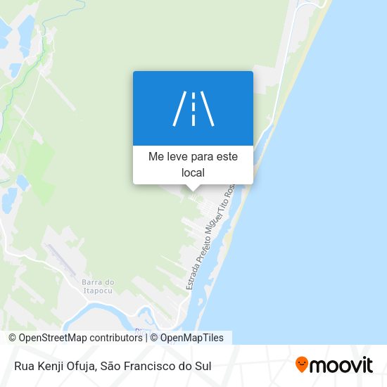 Rua Kenji Ofuja mapa