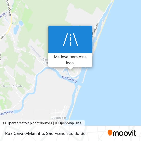 Rua Cavalo-Marinho mapa