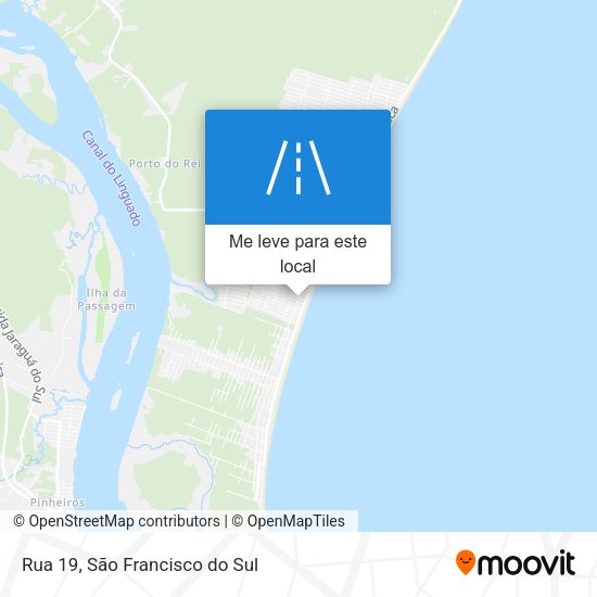 Rua 19 mapa