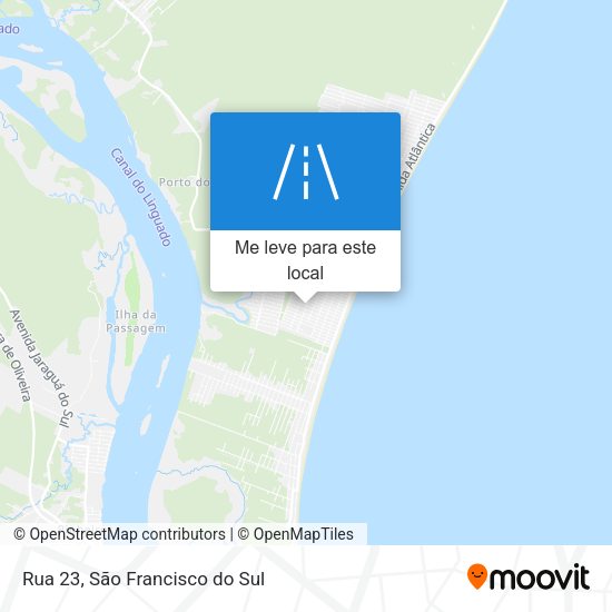 Rua 23 mapa