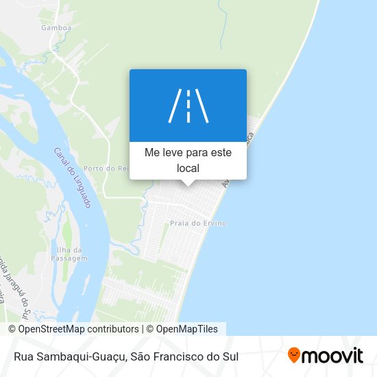 Rua Sambaqui-Guaçu mapa