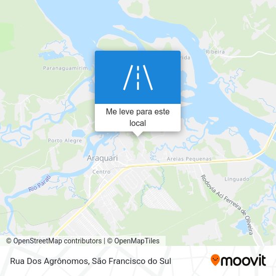 Rua Dos Agrônomos mapa