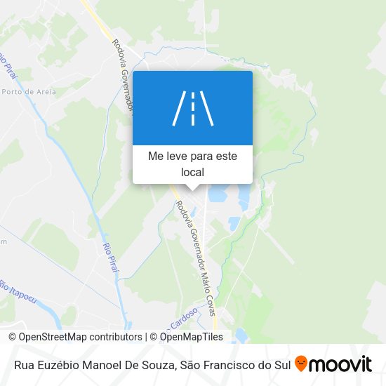 Rua Euzébio Manoel De Souza mapa