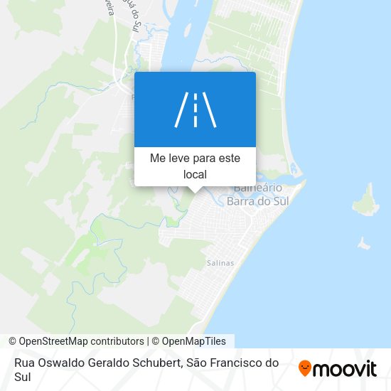 Rua Oswaldo Geraldo Schubert mapa