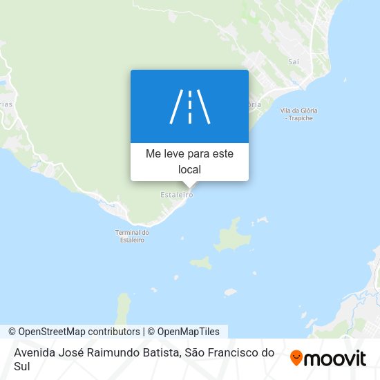 Avenida José Raimundo Batista mapa
