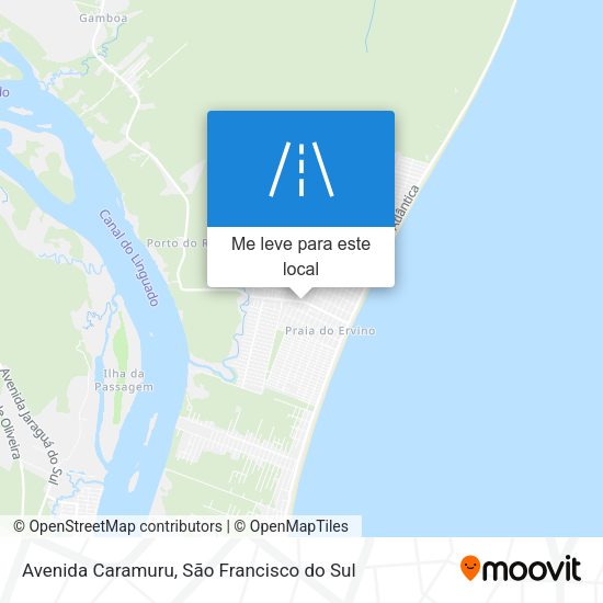 Avenida Caramuru mapa