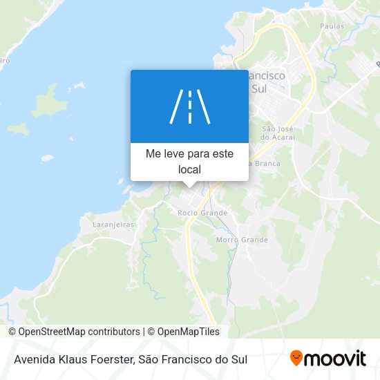 Avenida Klaus Foerster mapa