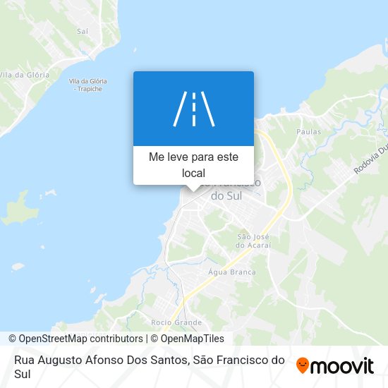 Rua Augusto Afonso Dos Santos mapa