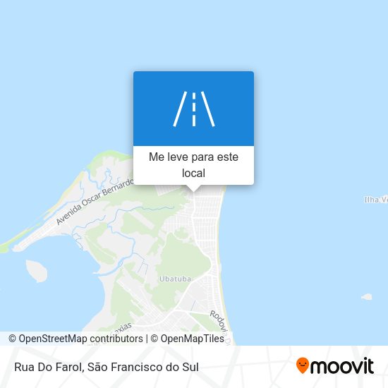 Rua Do Farol mapa