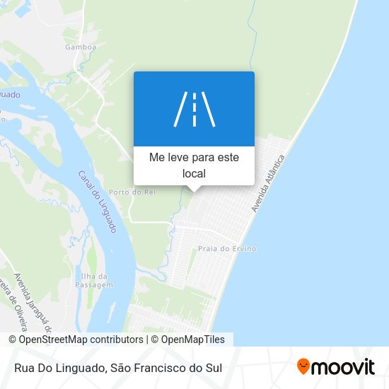 Rua Do Linguado mapa