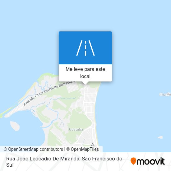 Rua João Leocádio De Miranda mapa