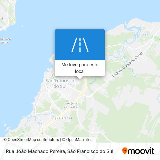 Rua João Machado Pereira mapa