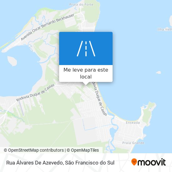 Rua Álvares De Azevedo mapa