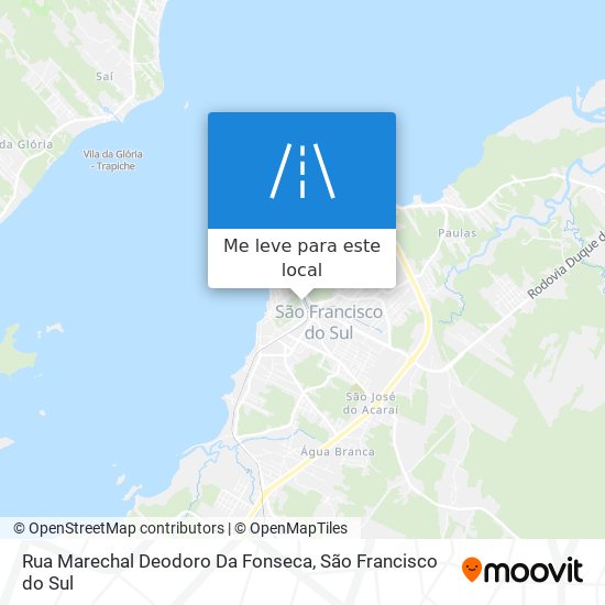 Rua Marechal Deodoro Da Fonseca mapa