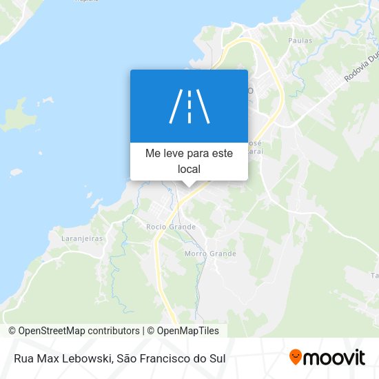 Rua Max Lebowski mapa