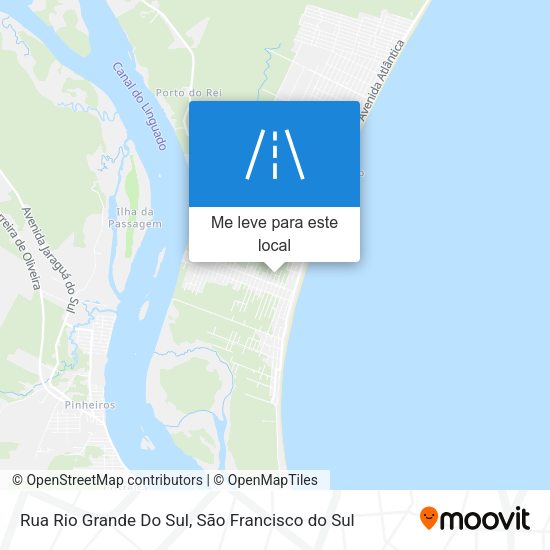 Rua Rio Grande Do Sul mapa