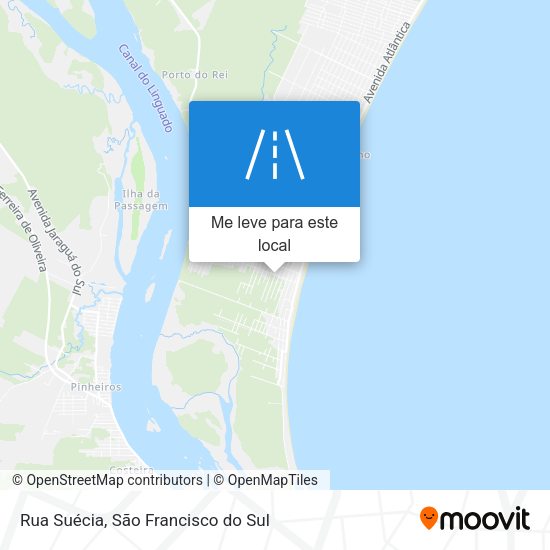 Rua Suécia mapa